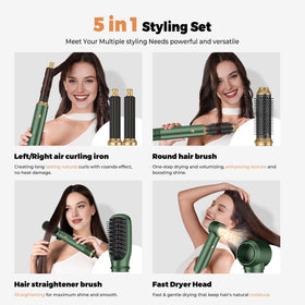 OKWRAP hair dryer head attachment used for fast, even drying