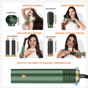 OKWRAP low-temperature styling protects hair while creating a smooth finish