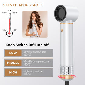 OKWRAP magnetic heads 1.5 and 2.5 inch attachments enable fast versatile styling.