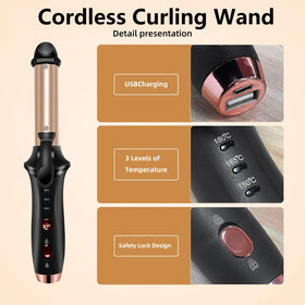 OKWRAP mini iron designed for short hair and precise temp control.