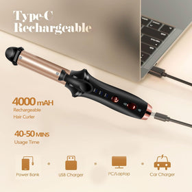 OKWRAP three temperature settings for versatile styling on different hair textures.
