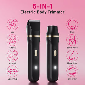 OKYUK USB charging dock keeps the trimmer ready for on-the-go use.