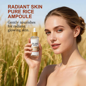 OLACLUK Glow-enhanced skin after use suggests radiant translucence.