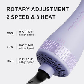 Olaermoso 360° swivel cord for tangle-free styling sessions