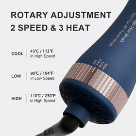 Olaermoso nano titanium 2-inch oval barrel for salon-like results