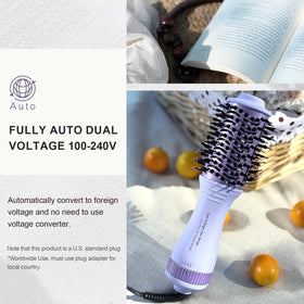Olaermoso compact hot air brush at 0.88 lbs for portable use