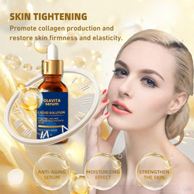 Olavita Serum outer box branding for premium anti-aging care.
