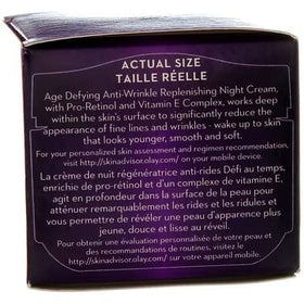 Olay product delivers smoother-feel skin after use.