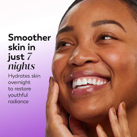 Evening skincare with Olay Night Cream for a refreshed morning glow.