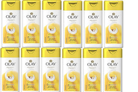 Olay Body Wash Moisture Shea Butter travel-size bottle for soft skin on the go