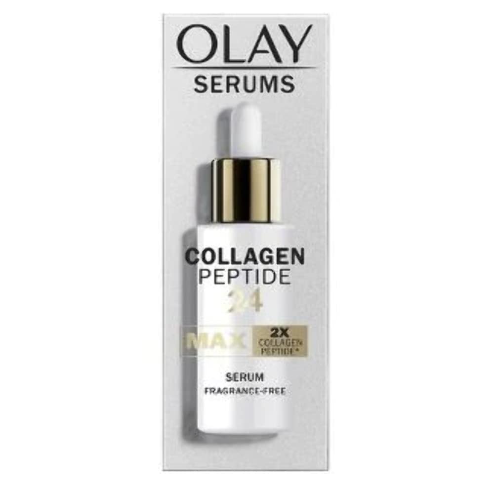 OLAY Collagen Peptide MAX serum dropper enables precise, mess-free applications