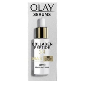OLAY Collagen Peptide MAX serum dropper enables precise, mess-free applications