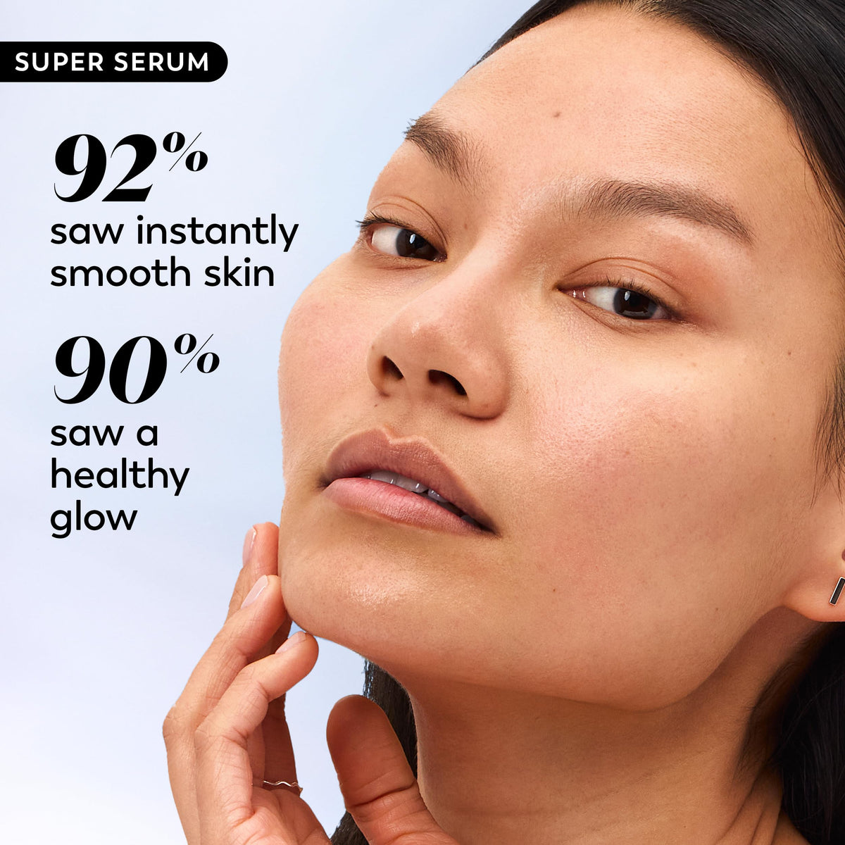 OLAY duo on a mirror display for routine planning.