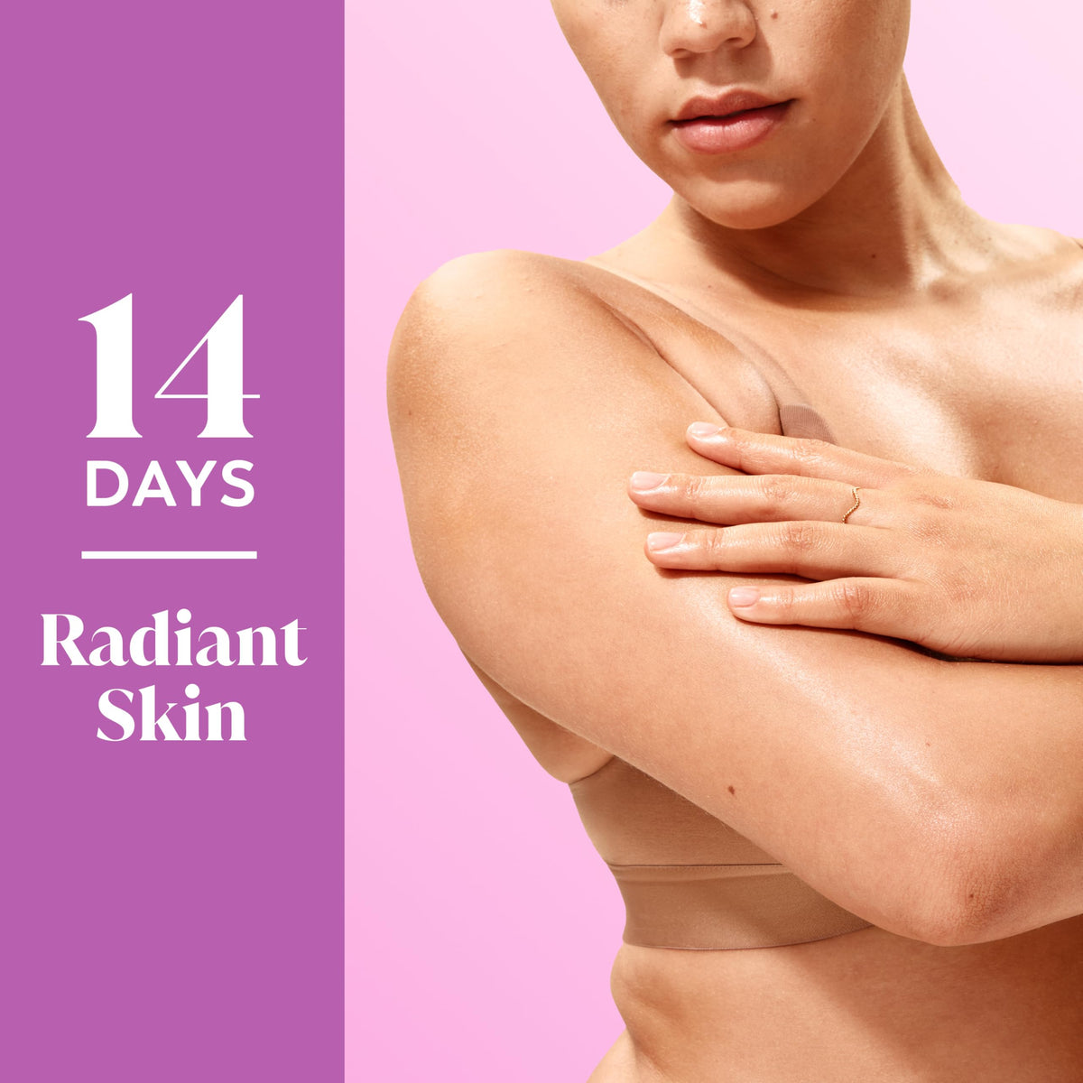 Olay Fresh Outlast peach-cherry scent lingers after shower.