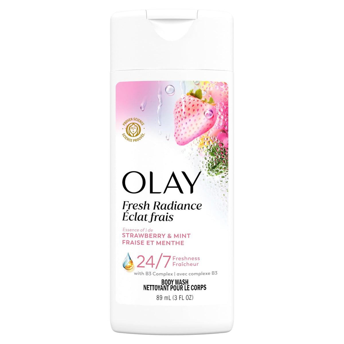 Strawberry-mint scent waves heighten mood during cleanse.