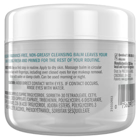 Olay Gentle Cleansing Balm routine shot with cleanser and moisturizer.