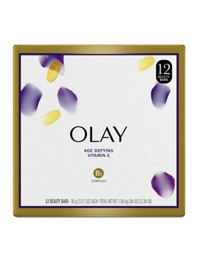 Olay Moisture Outlast Beauty Bar box front highlighting long-lasting hydration.