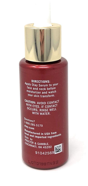 Applying Olay Niacinamide Serum before moisturizer in a daily routine.