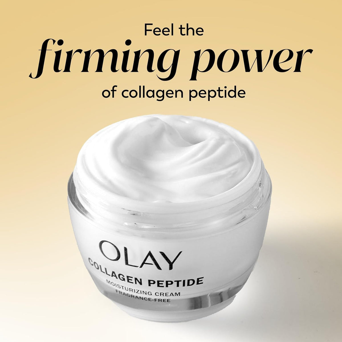 Olay Regenerist Collagen Peptide 24 texture close-up suggests smoother skin