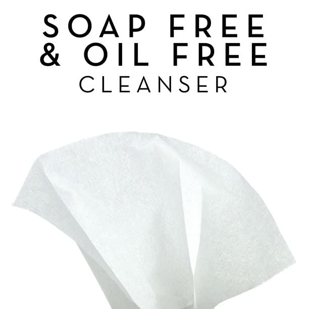 OLAY Regenerist cleansing cloths close-up of textured fibers for exfoliation and rejuvenation
