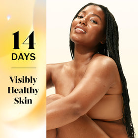 Olay Shea Butter scent close-up conveys creamy, comforting aroma.