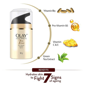 Olay VitaNiacin Complex highlights vitamins C and E