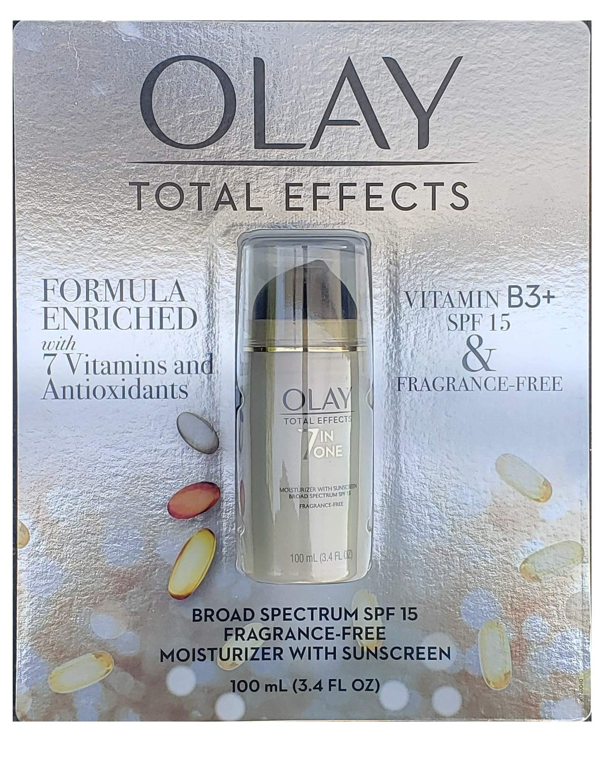 Olay Total Effects SPF 15 moisturizer jar front view for healthier-looking skin