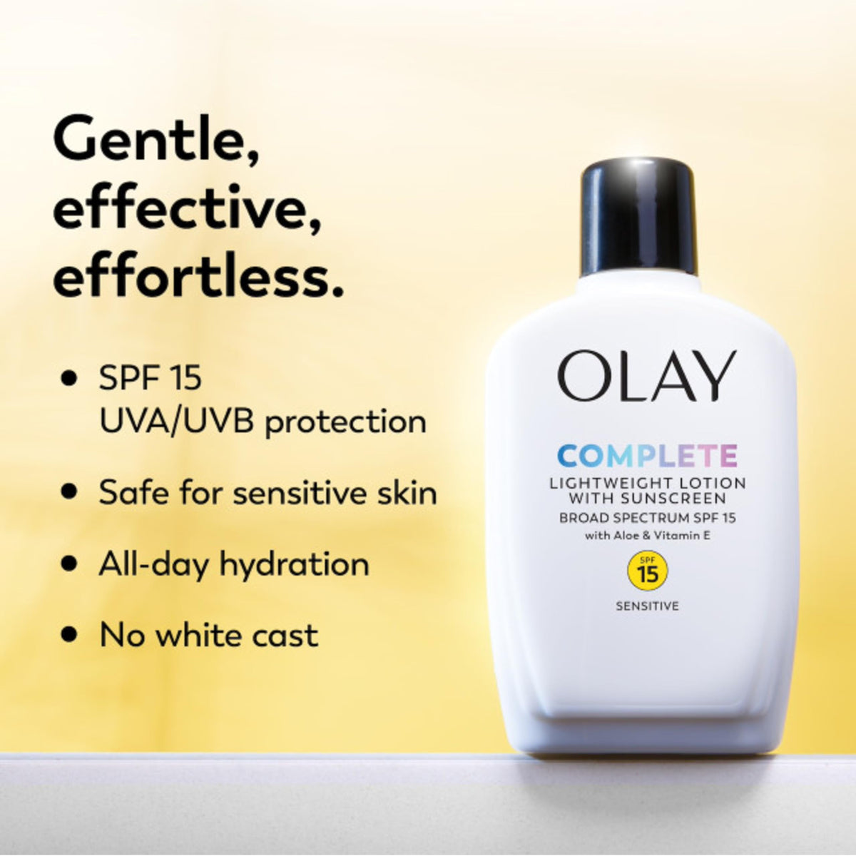 Olay triple-pack packaging image showcases convenient skincare routine.