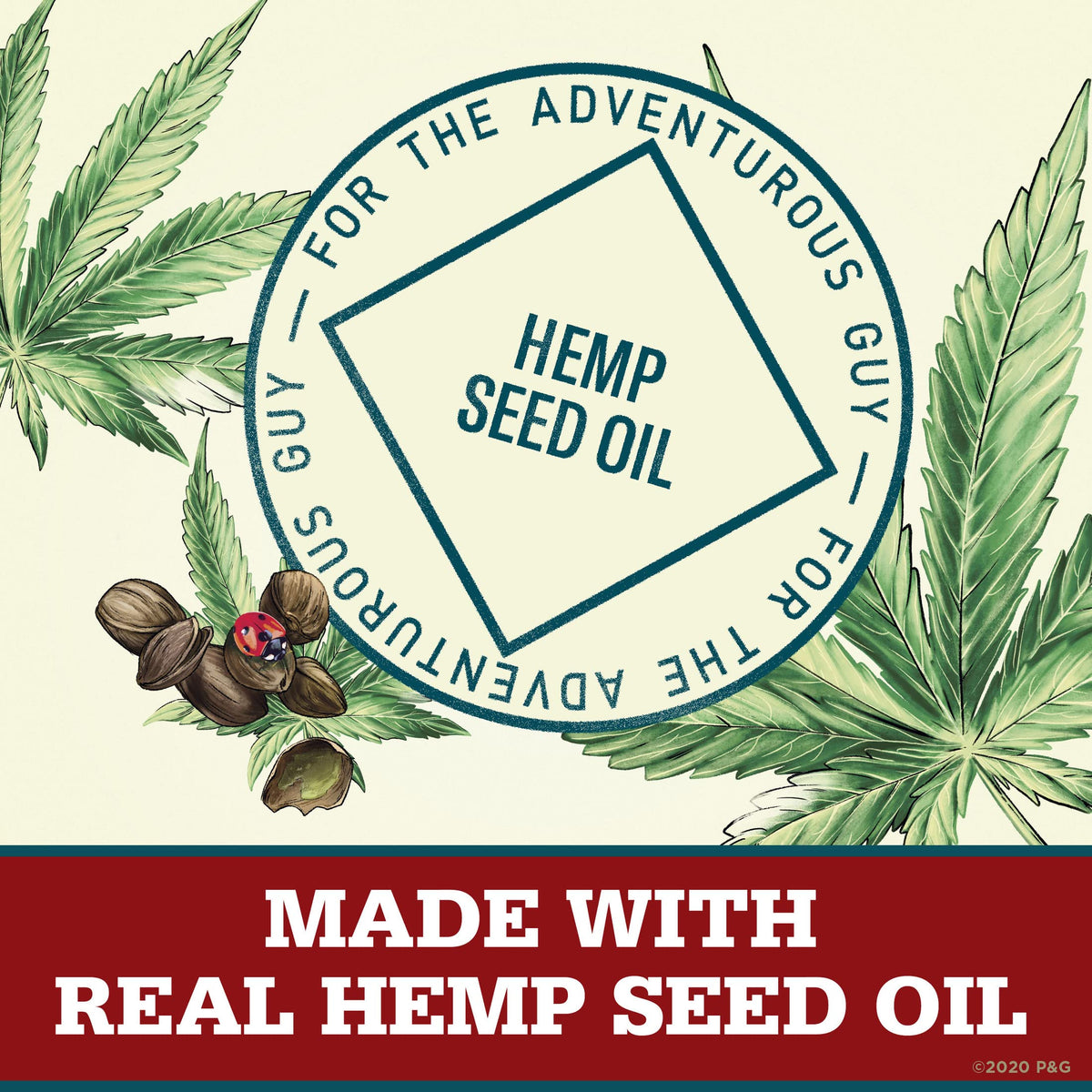Old Spice Alpine hemp seed oil pack of three simplifies routine.