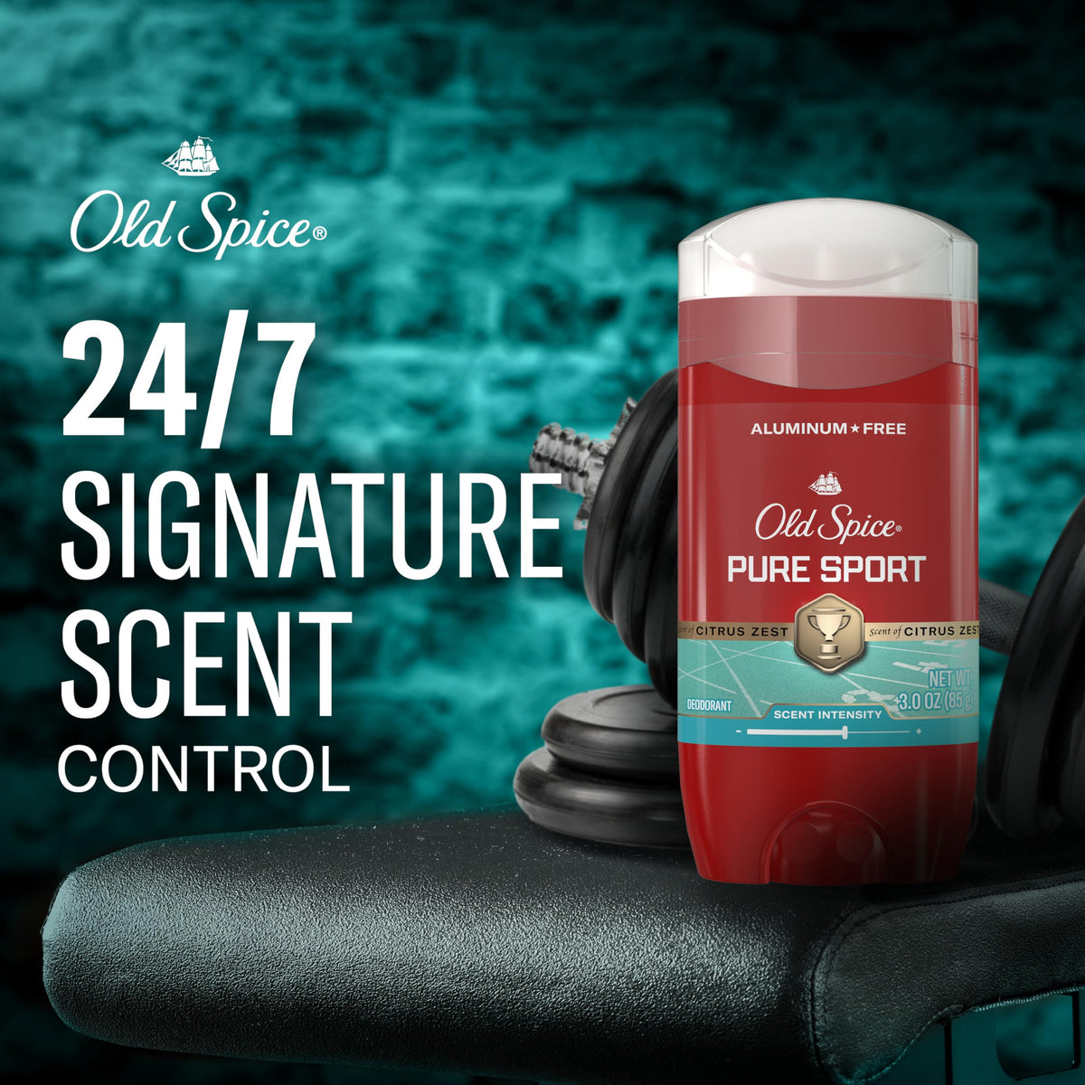 Old Spice aluminum-free deodorant with 48-hour odor protection