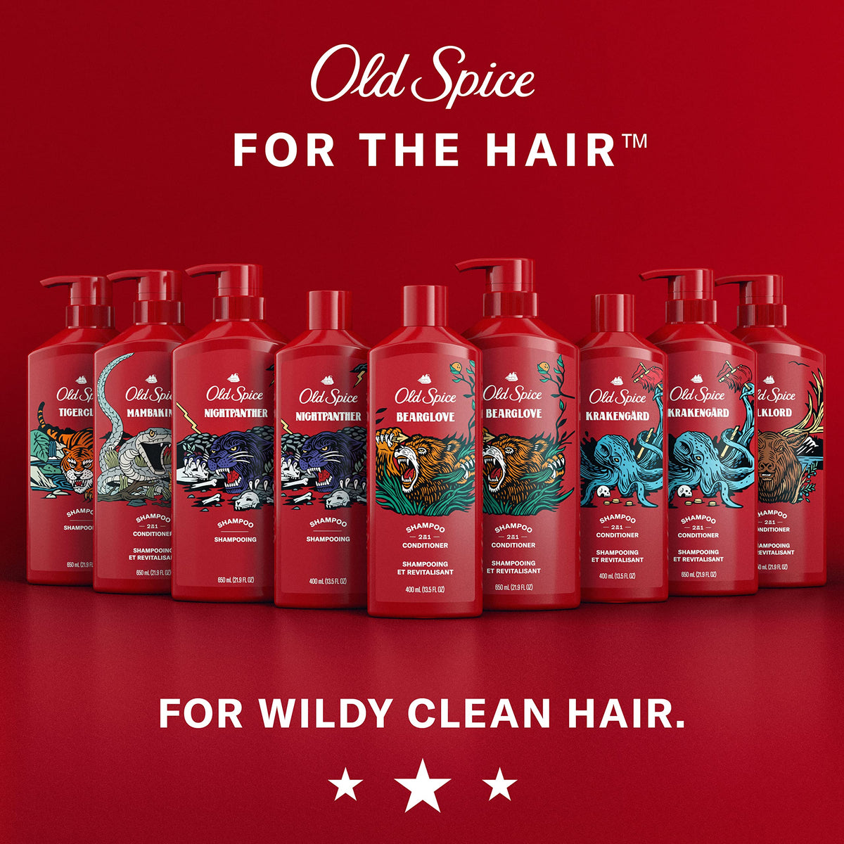 Old Spice Bearglove 2-in-1 product supports textured hair styling on the go