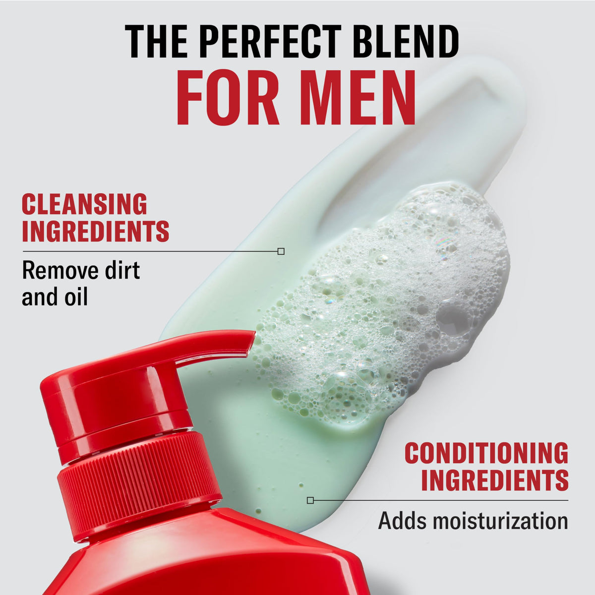 Old Spice Bearglove 2-in-1 label notes apple citrus and spice scent