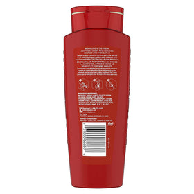 Old Spice Bearglove lather demonstrates rich foam for a thorough cleanse.