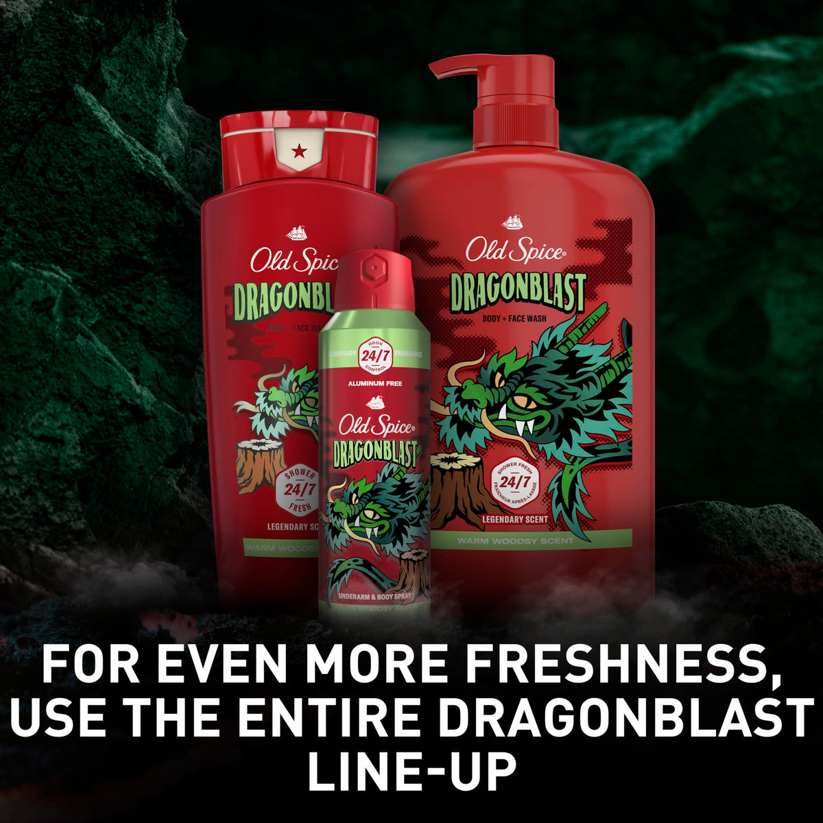 Dragonblast on display in Wild Collection shelf.
