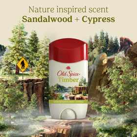 Old Spice logo close-up on Dry Feel branding.