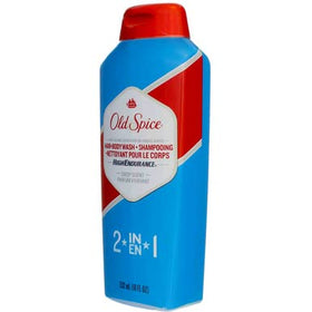 Foam in hand demonstrating generous lather with Old Spice High Endurance.