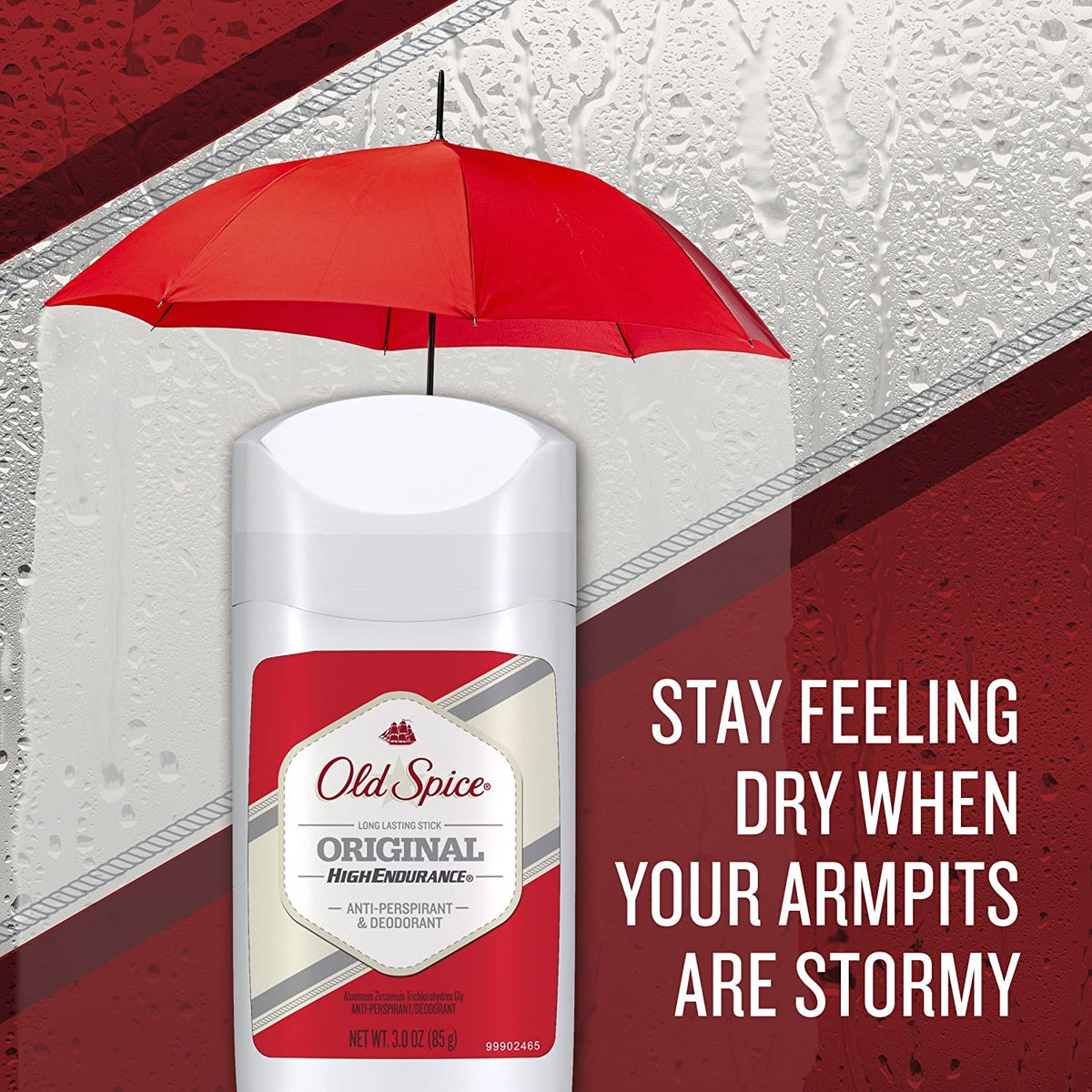 Old Spice High Endurance original scent profile for confident everyday wear.