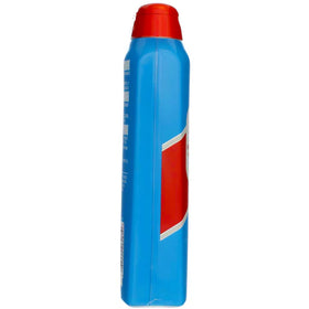 Old Spice High Endurance scent-diffusion trail showing lasting aroma.