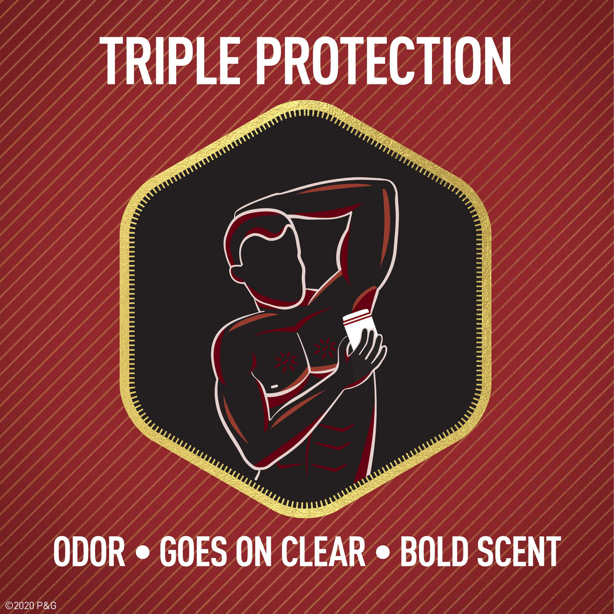Old Spice MVP deodorant scent notes blend cedarwood, rosewood, and sandalwood.