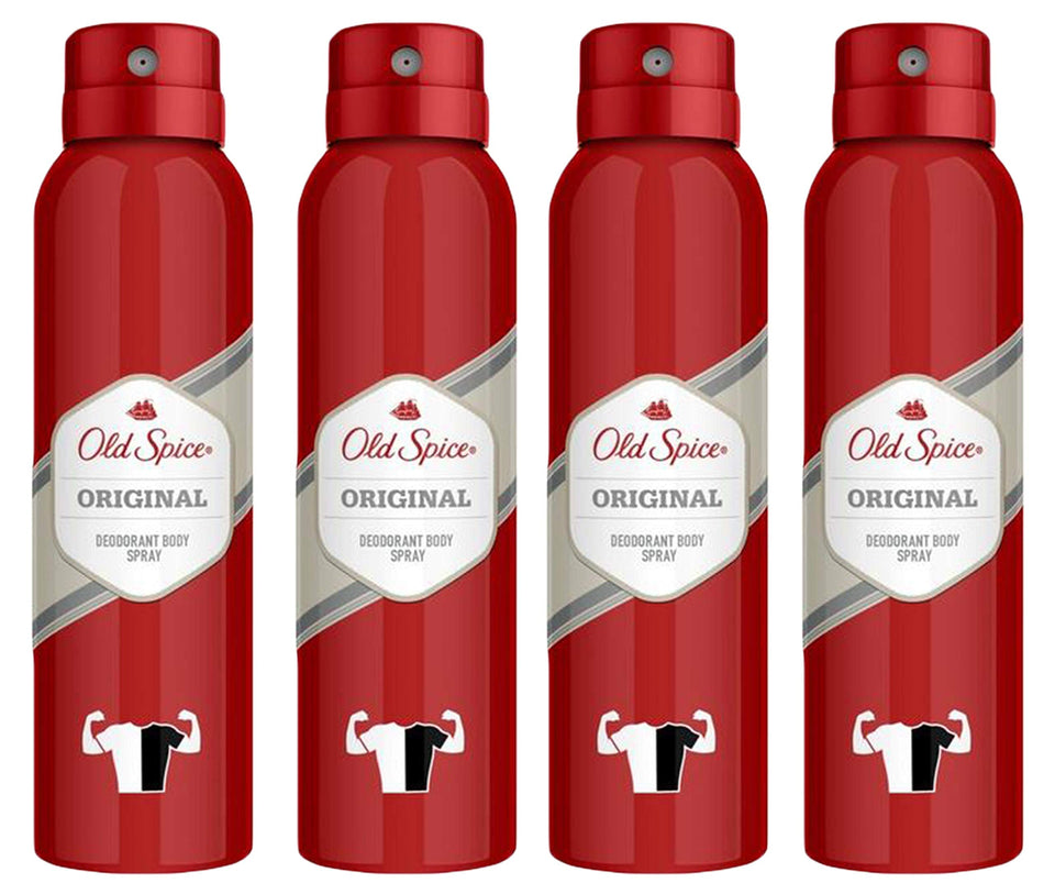 Old Spice Original Scent deodorant spray bottle for everyday freshness