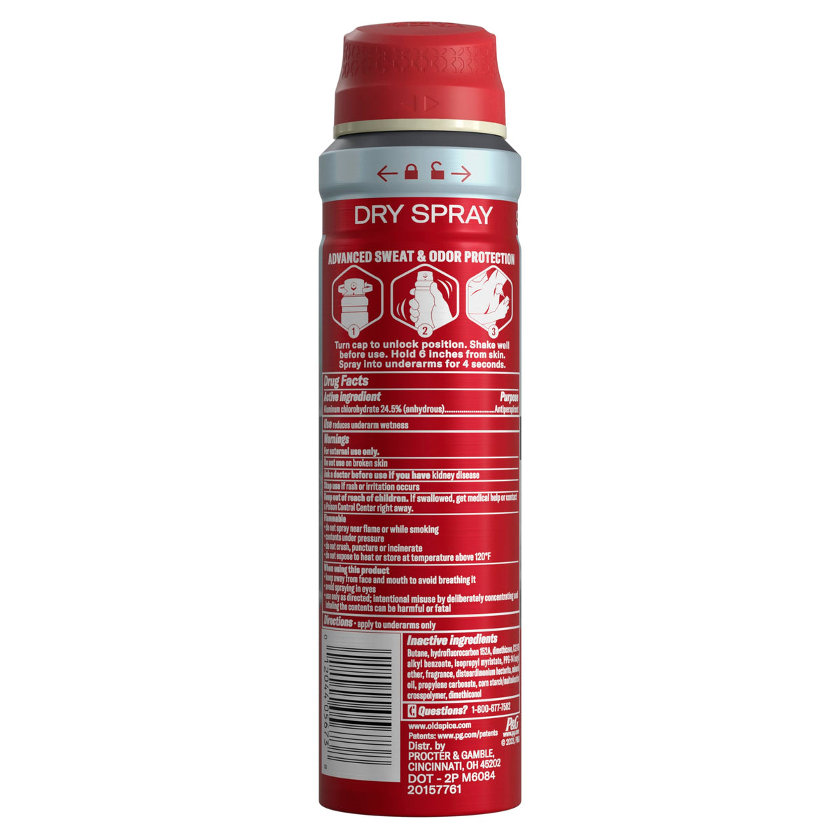 Unboxed Old Spice packaging set ready for purchase.