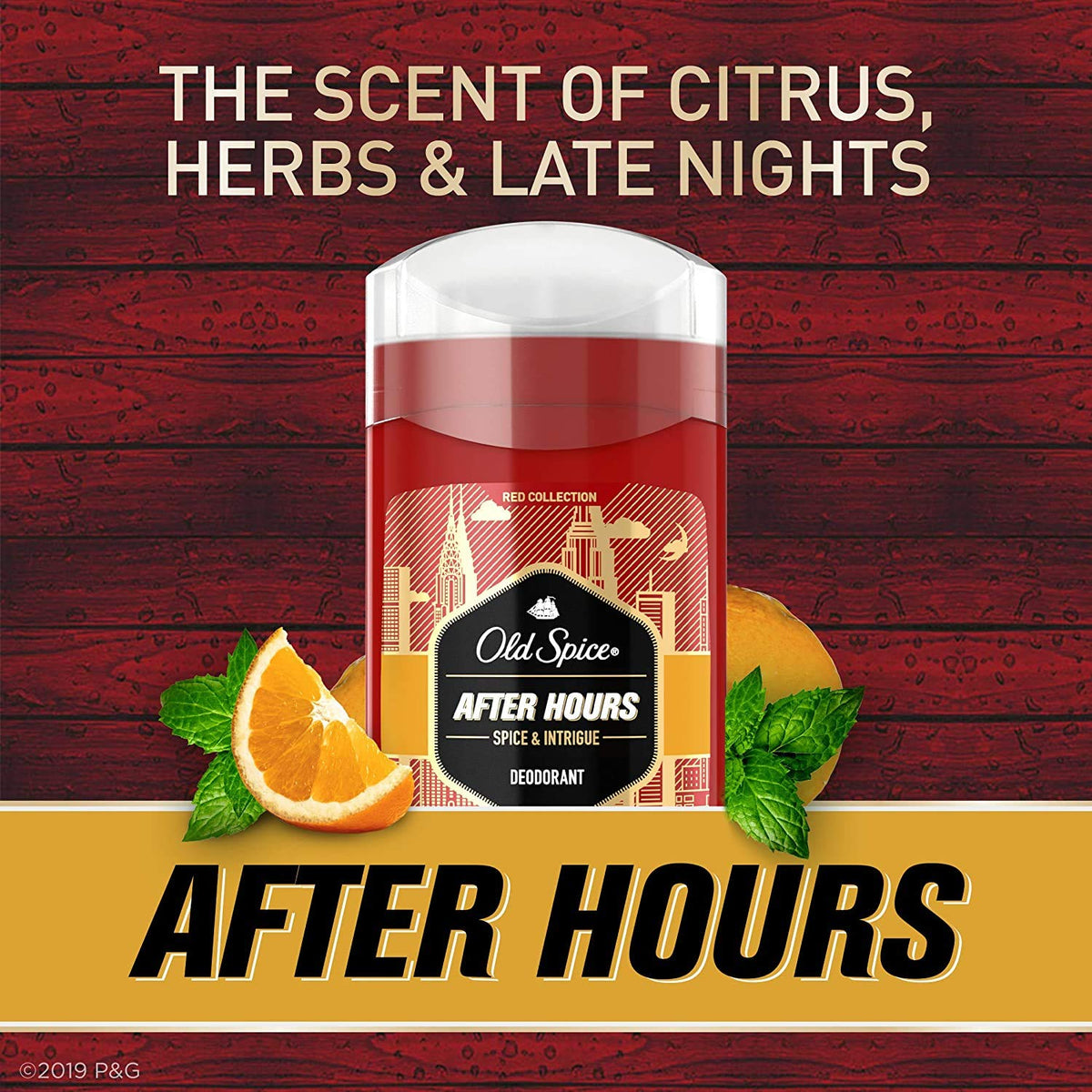 Morning routine with Old Spice After Hours deodorant for daily refreshment.