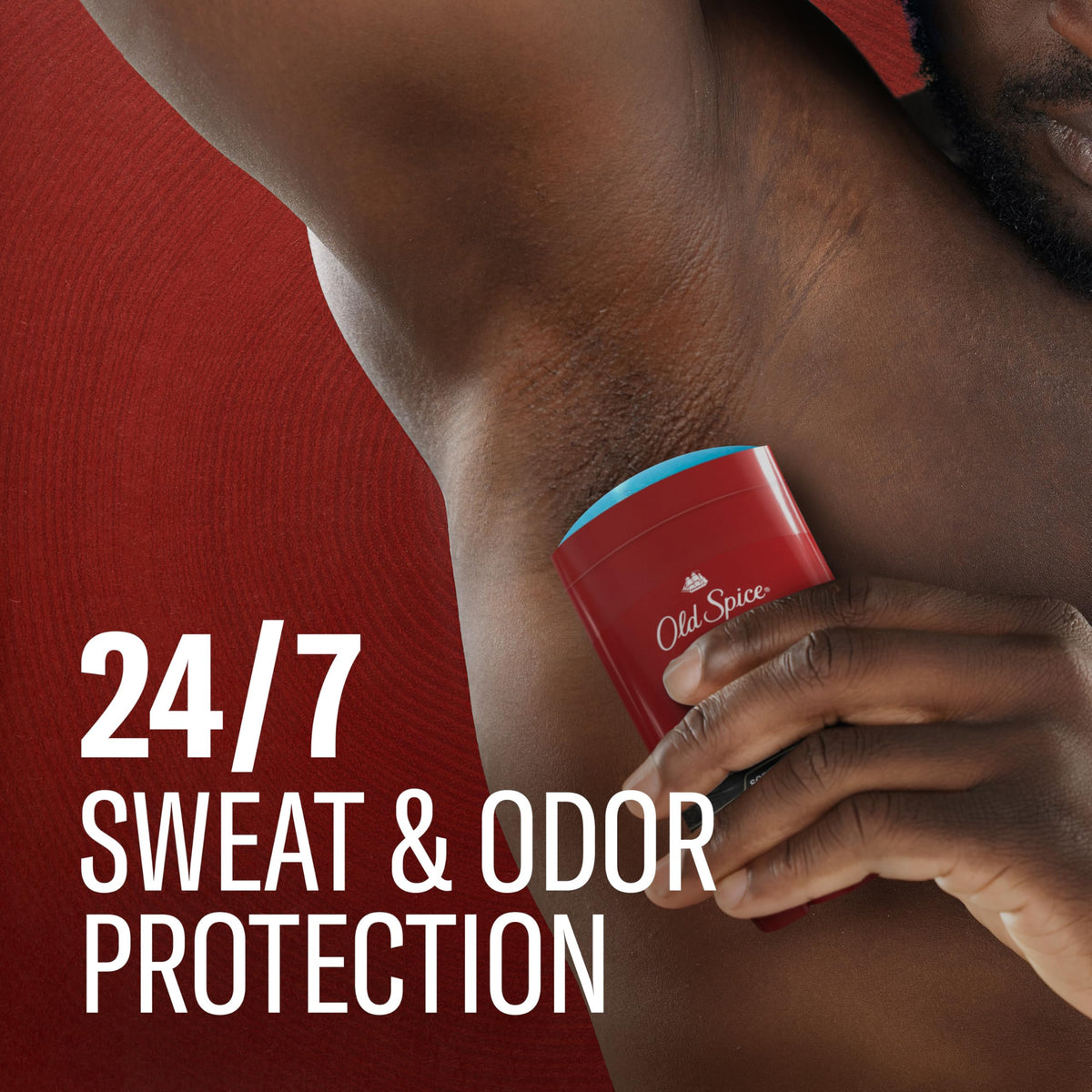 Old Spice Red Collection bold masculine scent packaging signals signature swagger.