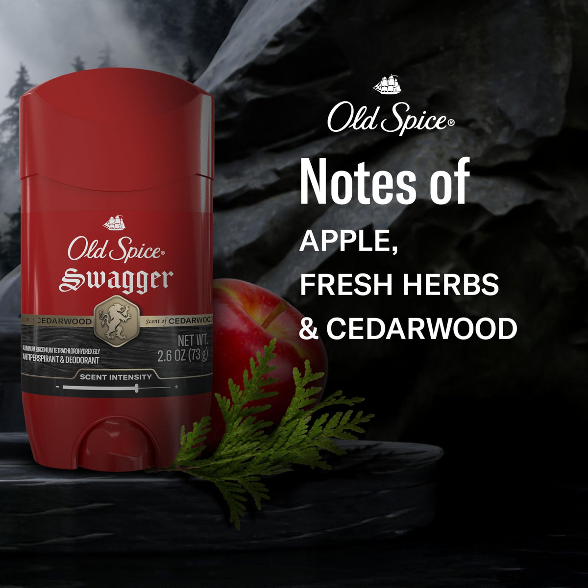Old Spice Red Collection long-lasting freshness across a busy day.