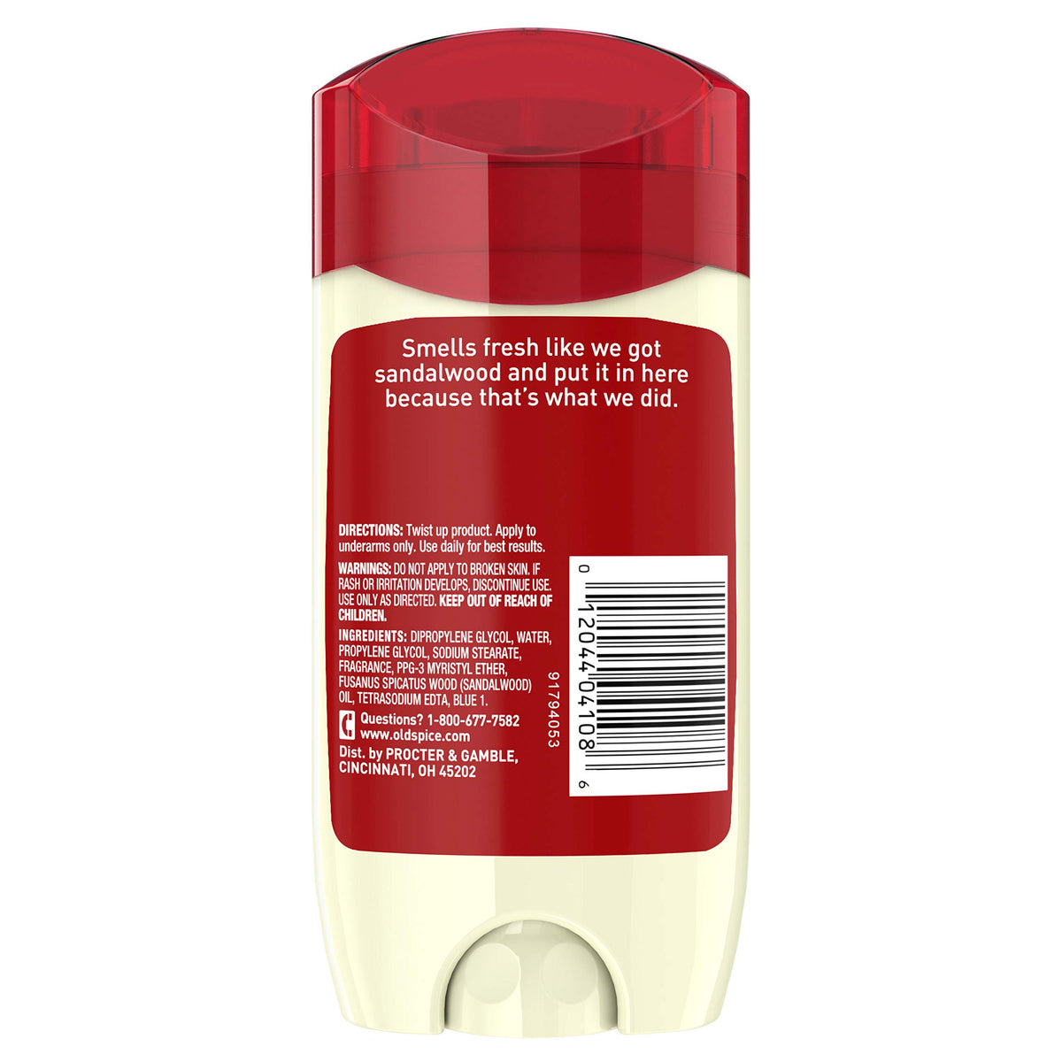 Old Spice Timber sandalwood deodorant 3-pack for long-lasting freshness on the go