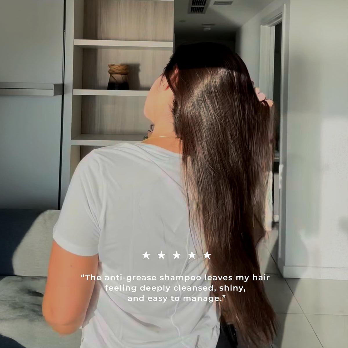 Ole deep-clean detox effect highlights thorough cleansing for balanced hair.
