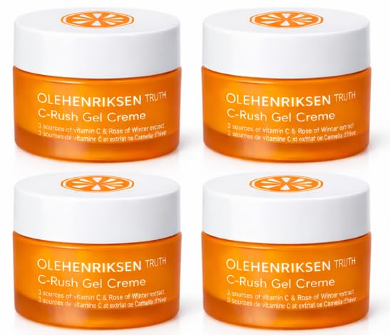Ole Henriksen C-Rush travel pack four jars for easy daily hydration on the go.