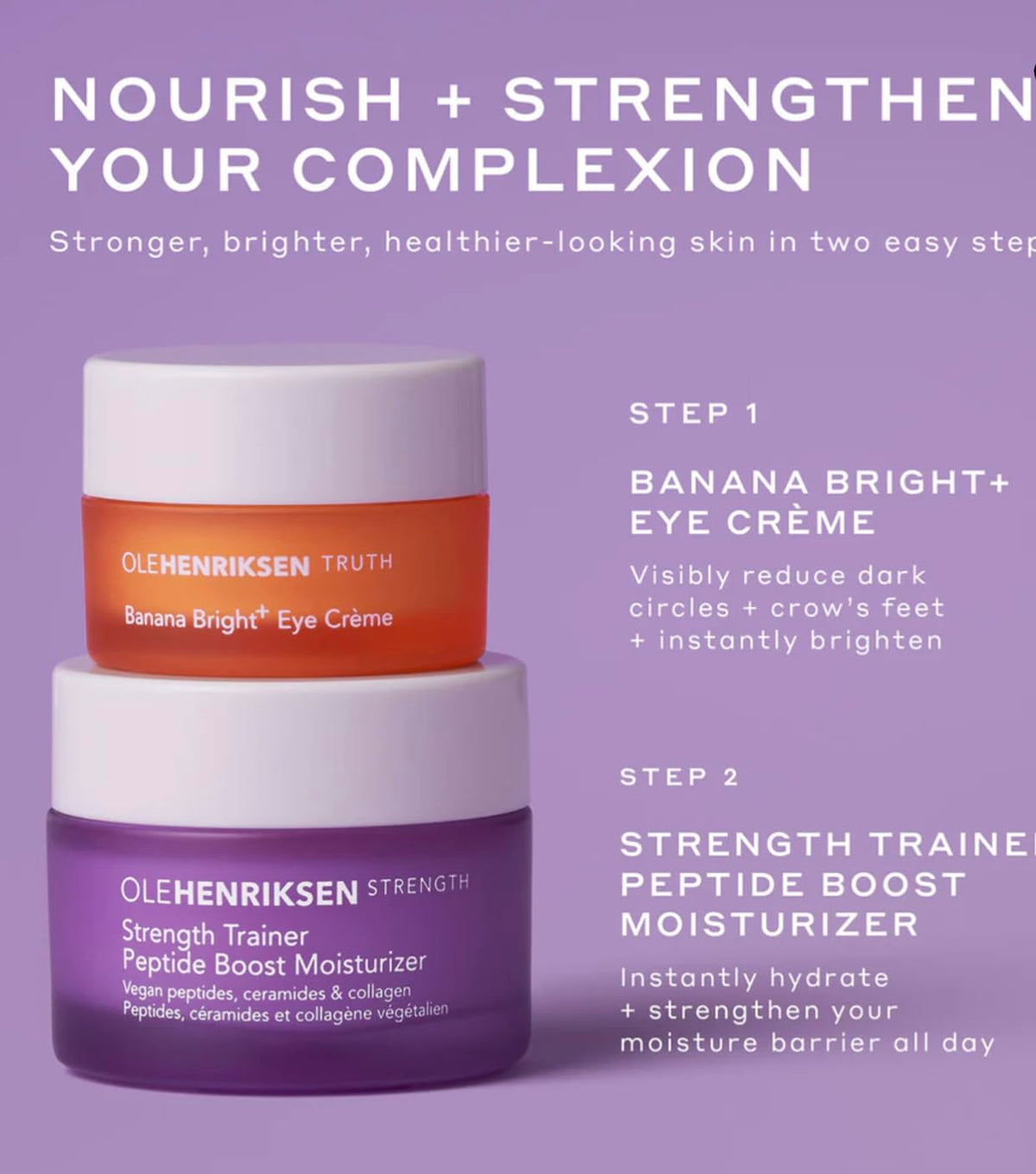 Holiday packaging by Ole Henriksen, festive and gift-ready presentation.