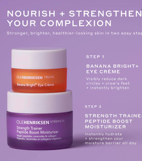 Holiday packaging by Ole Henriksen, festive and gift-ready presentation.
