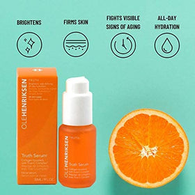 Ole Henriksen Truth Serum texture closeup highlighting quick absorption